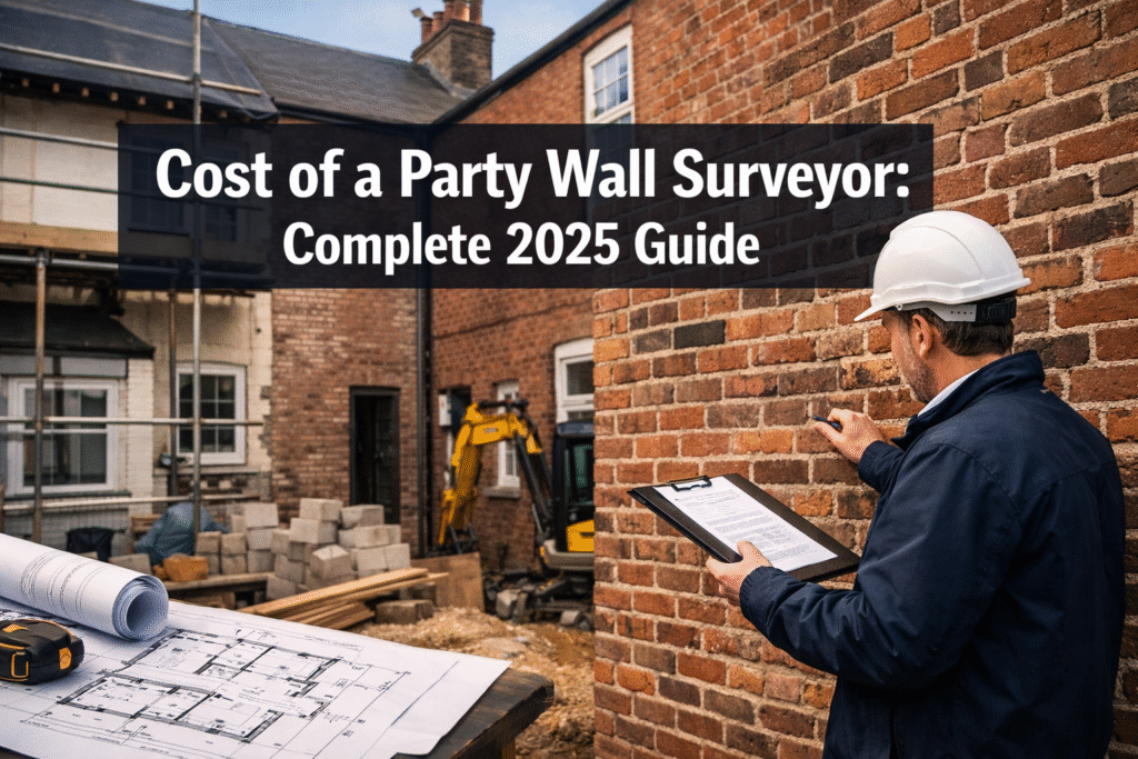 cost of a party wall surveyor