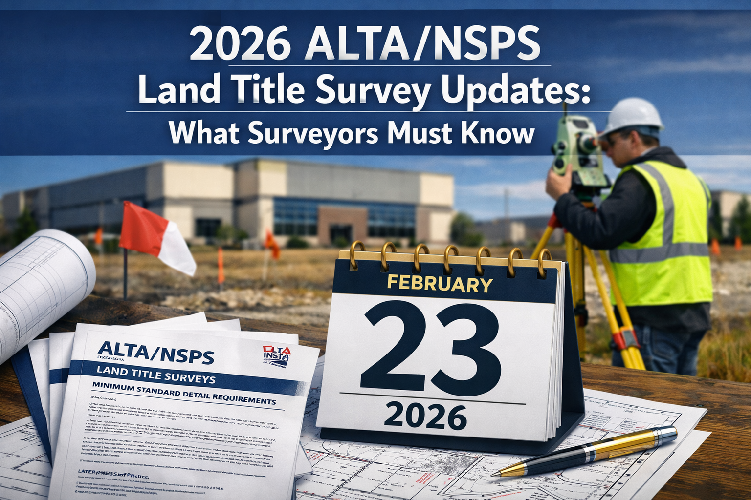 2026 ALTA/NSPS Land Title Survey Updates: What Surveyors Must Know