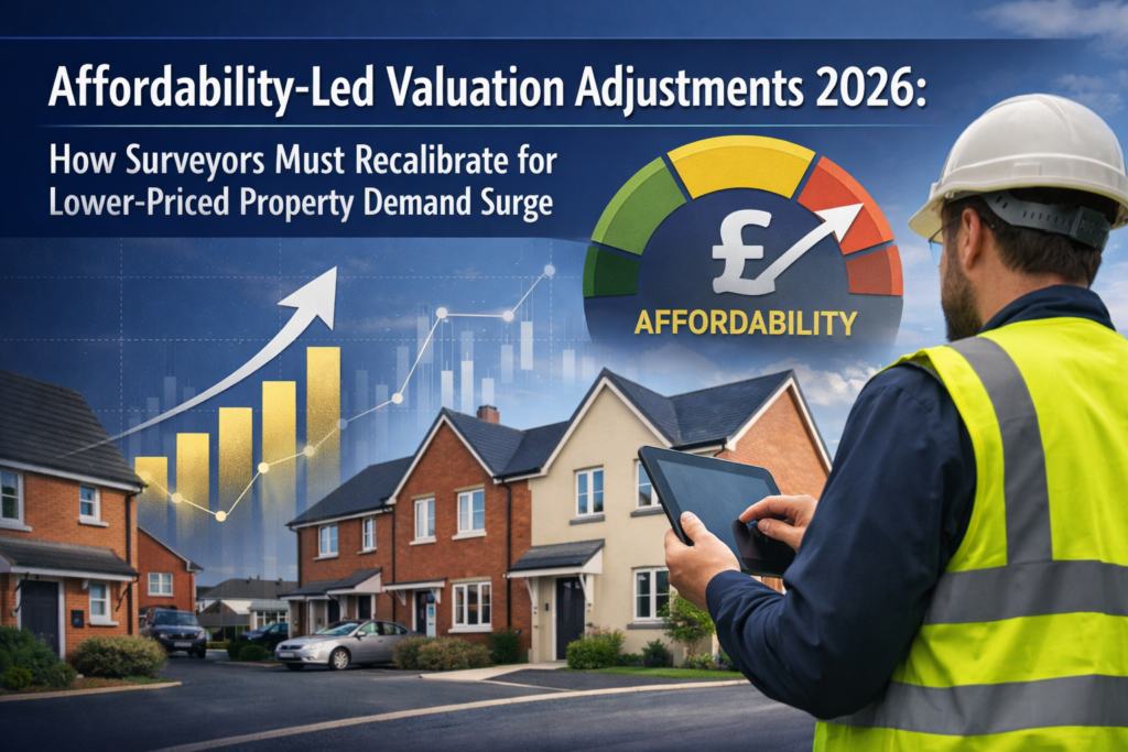 Affordability-Led Valuation Adjustments 2026: How Surveyors Must Recalibrate for Lower-Priced Property Demand Surge