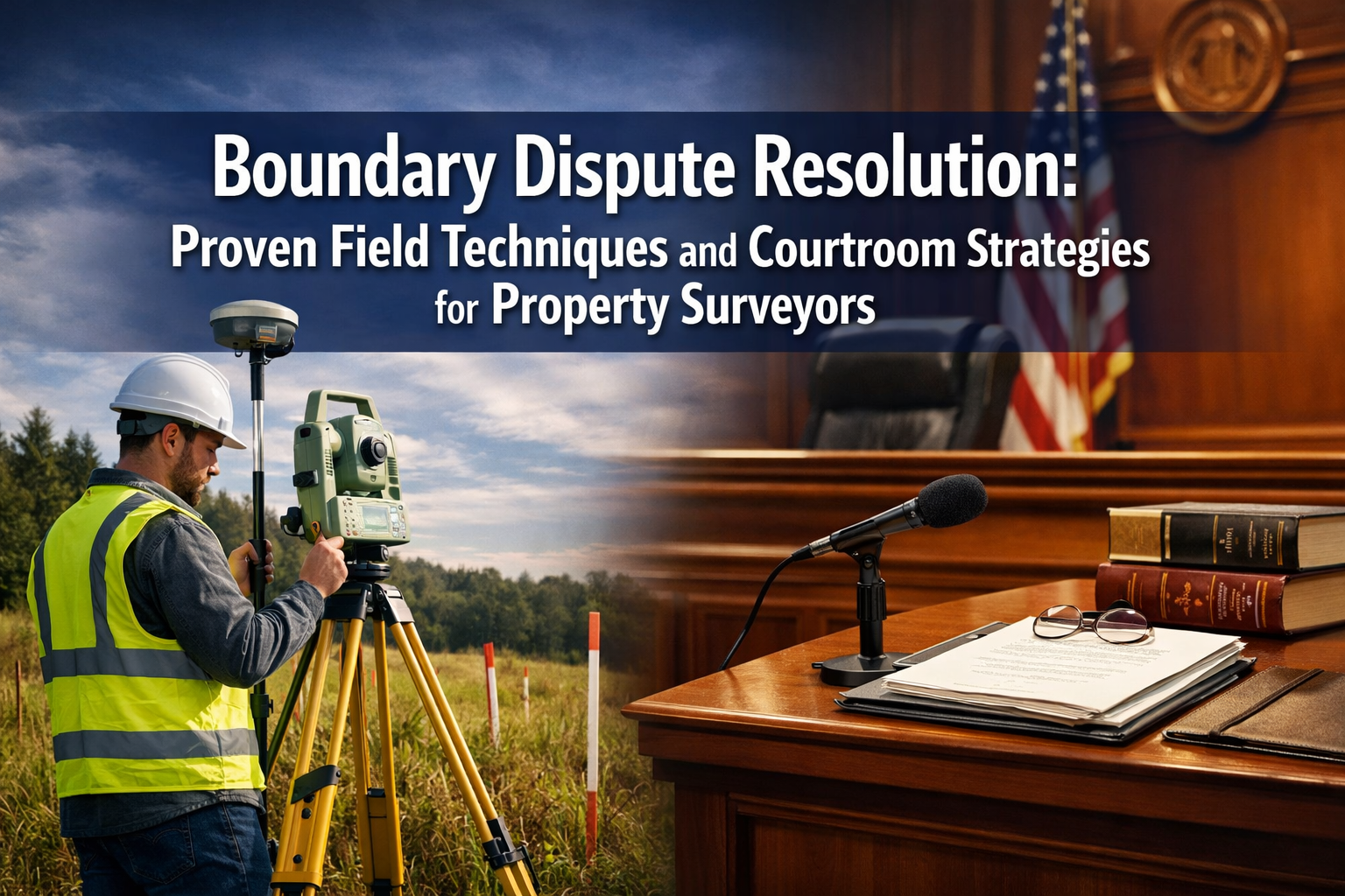 Boundary Dispute Resolution: Proven Field Techniques and Courtroom Strategies for Property Surveyors