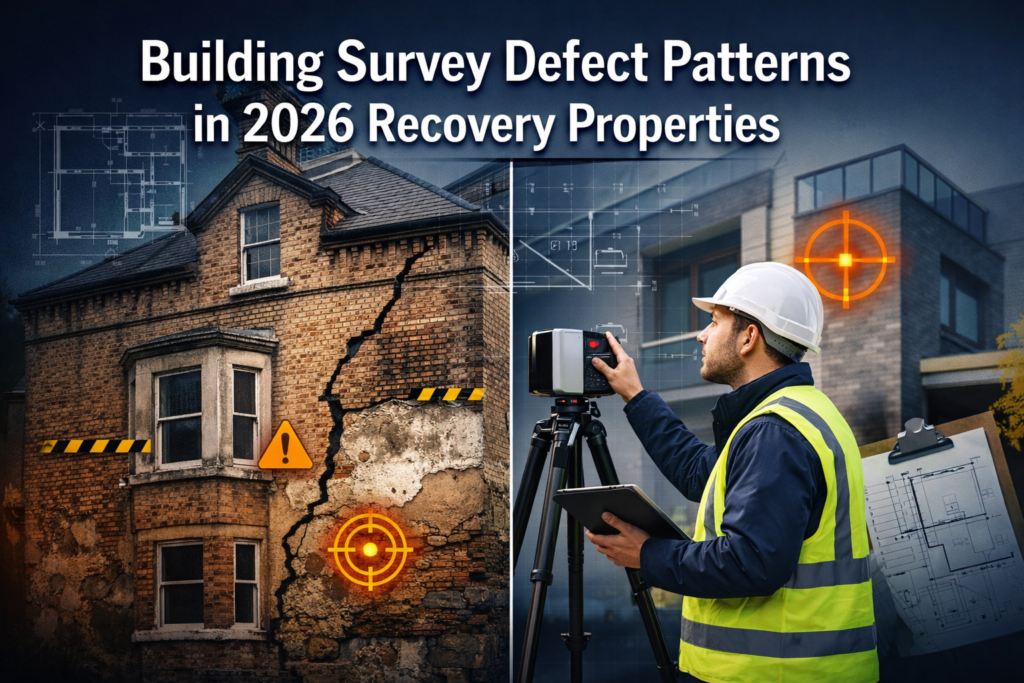 Building Survey Defect Patterns in 2026 Recovery Properties: What Surveyors Should Expect as Market Activity Accelerates