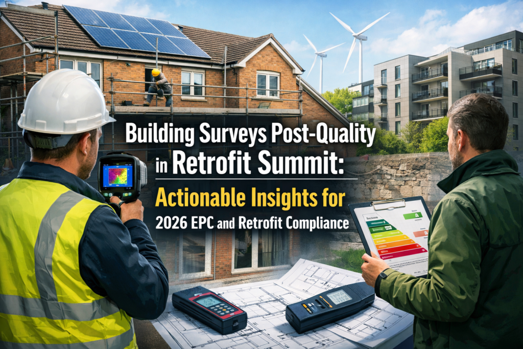 Building Surveys Post-Quality in Retrofit Summit: Actionable Insights for 2026 EPC and Retrofit Compliance