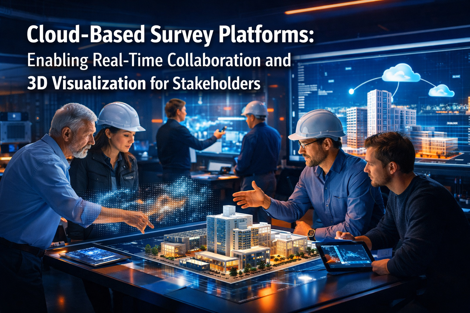 Cloud-Based Survey Platforms: Enabling Real-Time Collaboration and 3D Visualization for Stakeholders