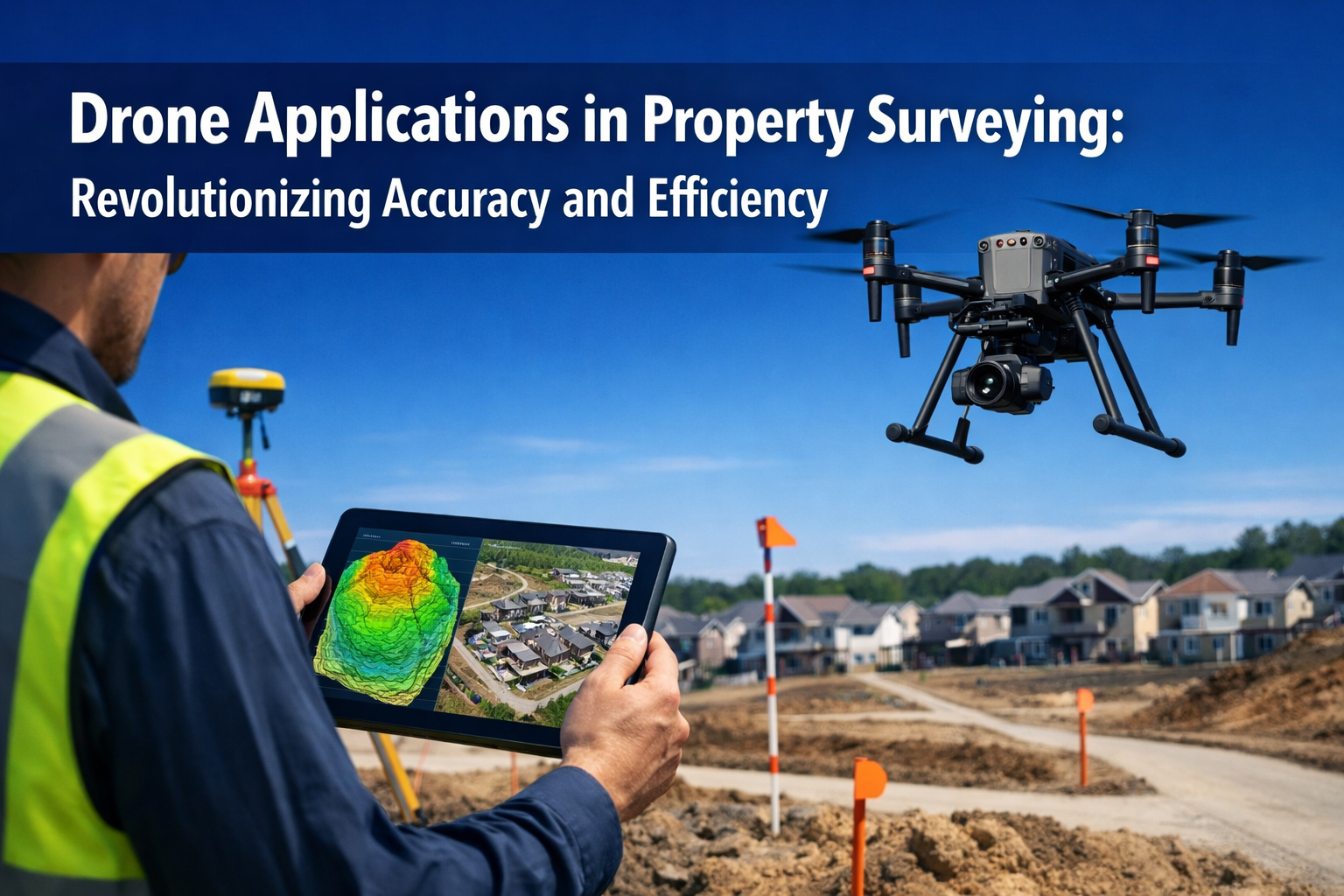 Drone Applications in Property Surveying: Revolutionizing Accuracy and Efficiency