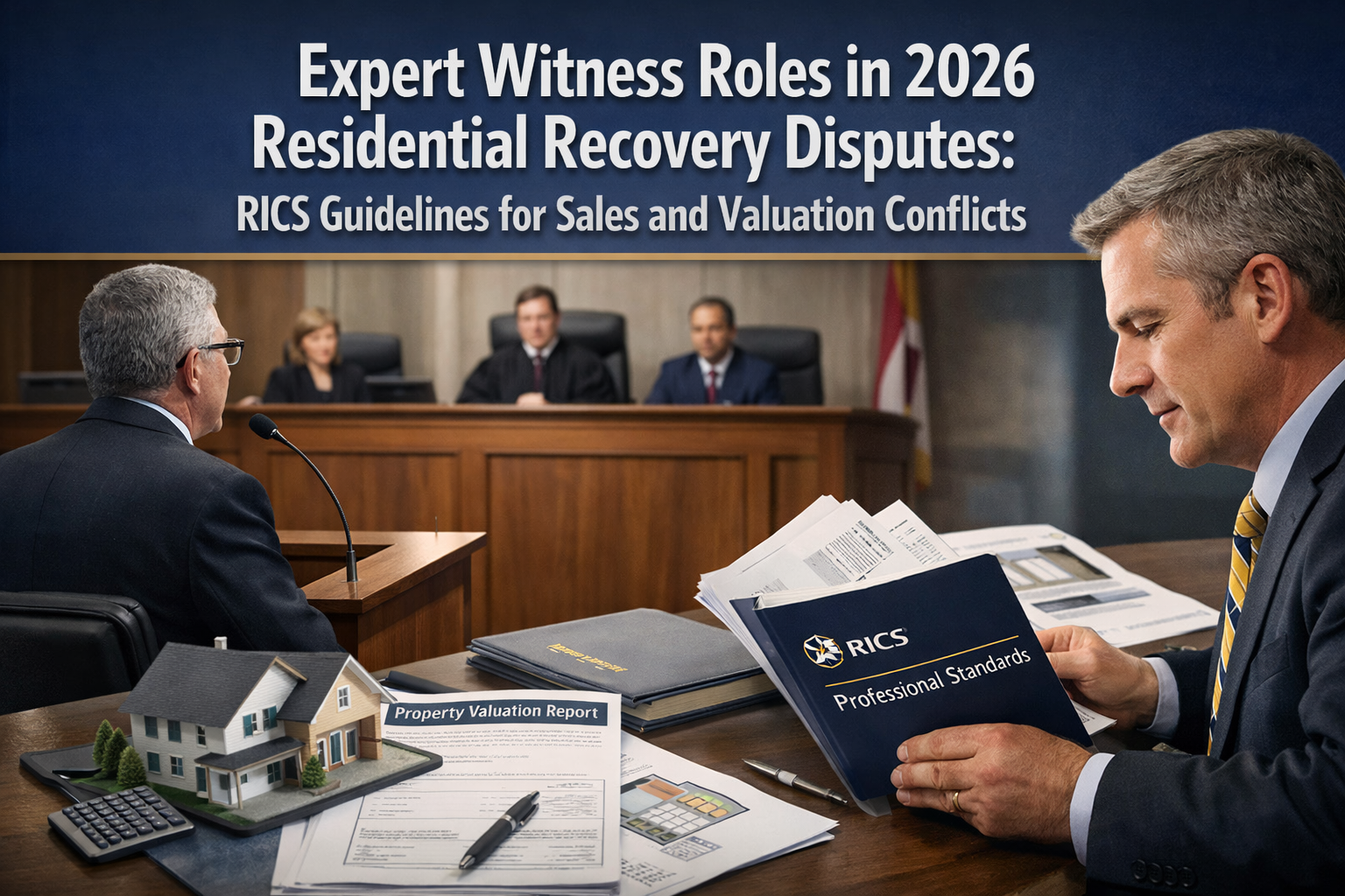 Expert Witness Roles in 2026 Residential Recovery Disputes: RICS Guidelines for Sales and Valuation Conflicts