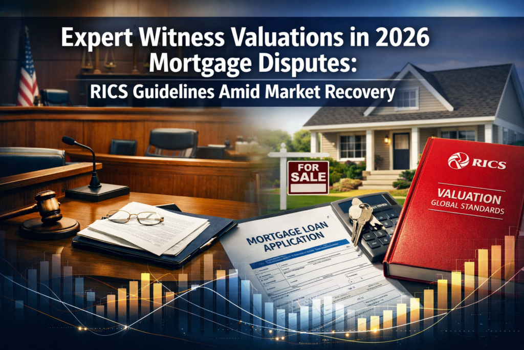 Expert Witness Valuations in 2026 Mortgage Disputes: RICS Guidelines Amid Market Recovery and Lending Volume Increases