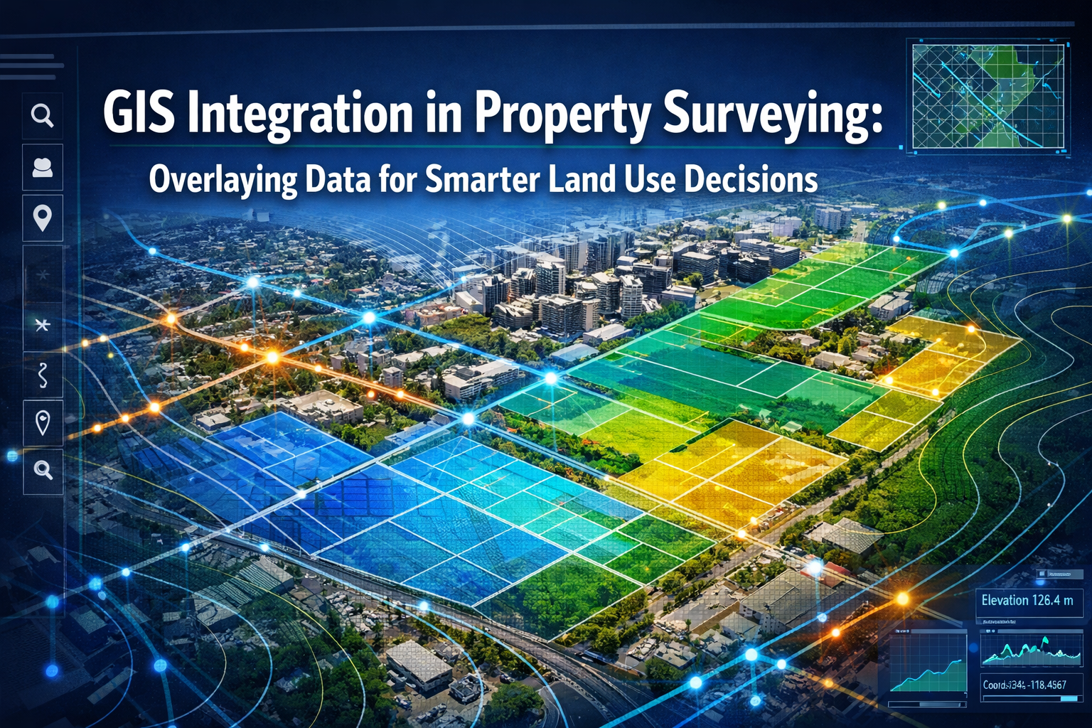 GIS Integration in Property Surveying: Overlaying Data for Smarter Land Use Decisions