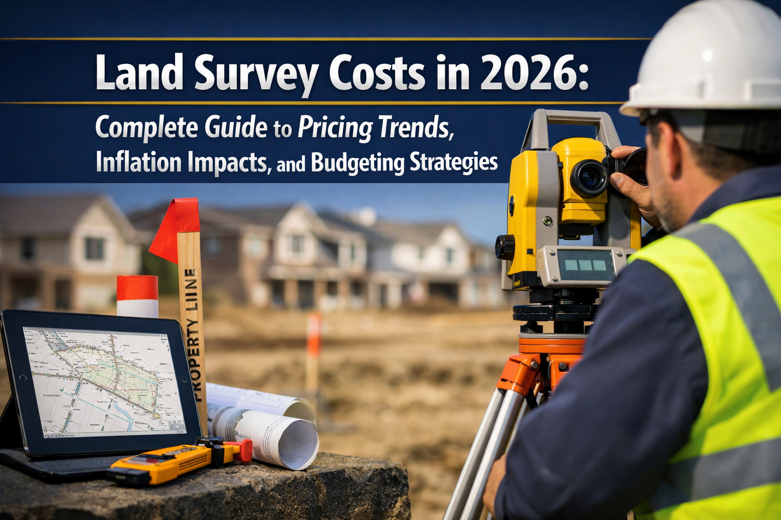 Land Survey Costs in 2026: Complete Guide to Pricing Trends, Inflation Impacts, and Budgeting Strategies