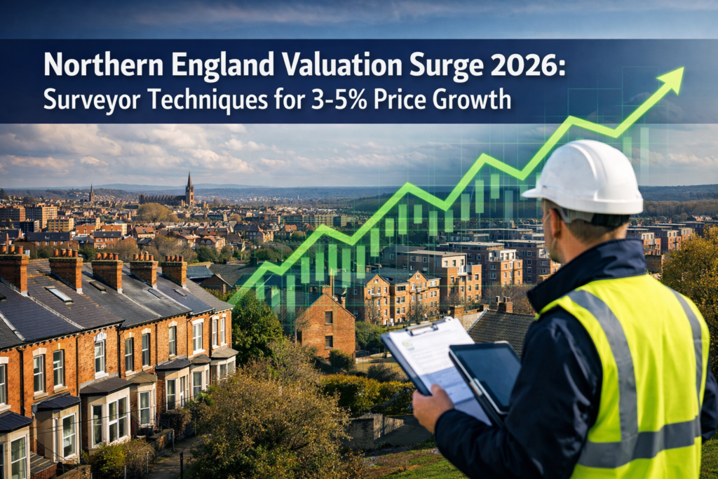 Northern England Valuation Surge 2026: Surveyor Techniques for 3-5% Price Growth in Residential Markets