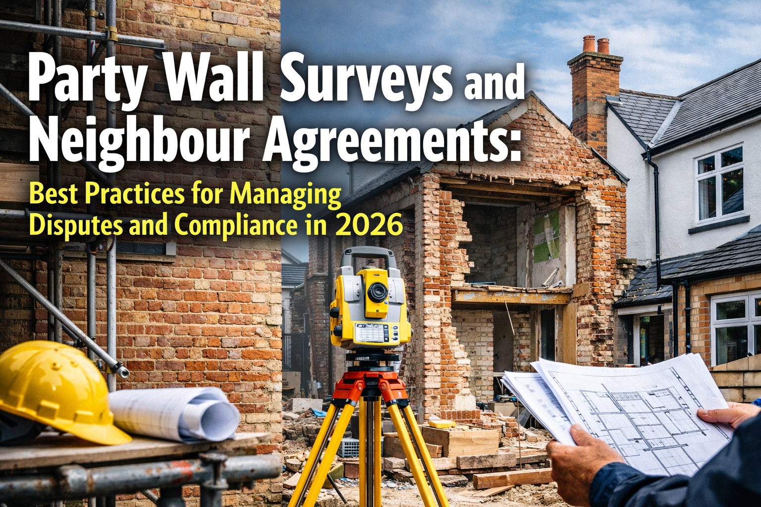 Party Wall Surveys and Neighbour Agreements: Best Practices for Managing Disputes and Compliance in 2026