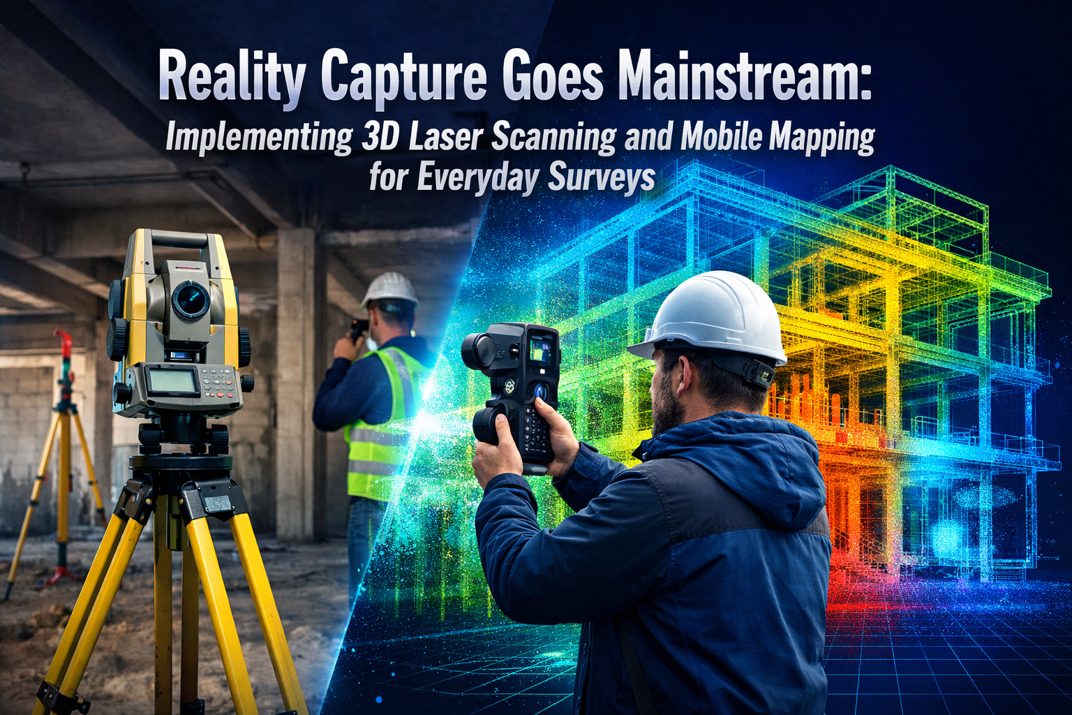 Reality Capture Goes Mainstream: Implementing 3D Laser Scanning and Mobile Mapping for Everyday Surveys
