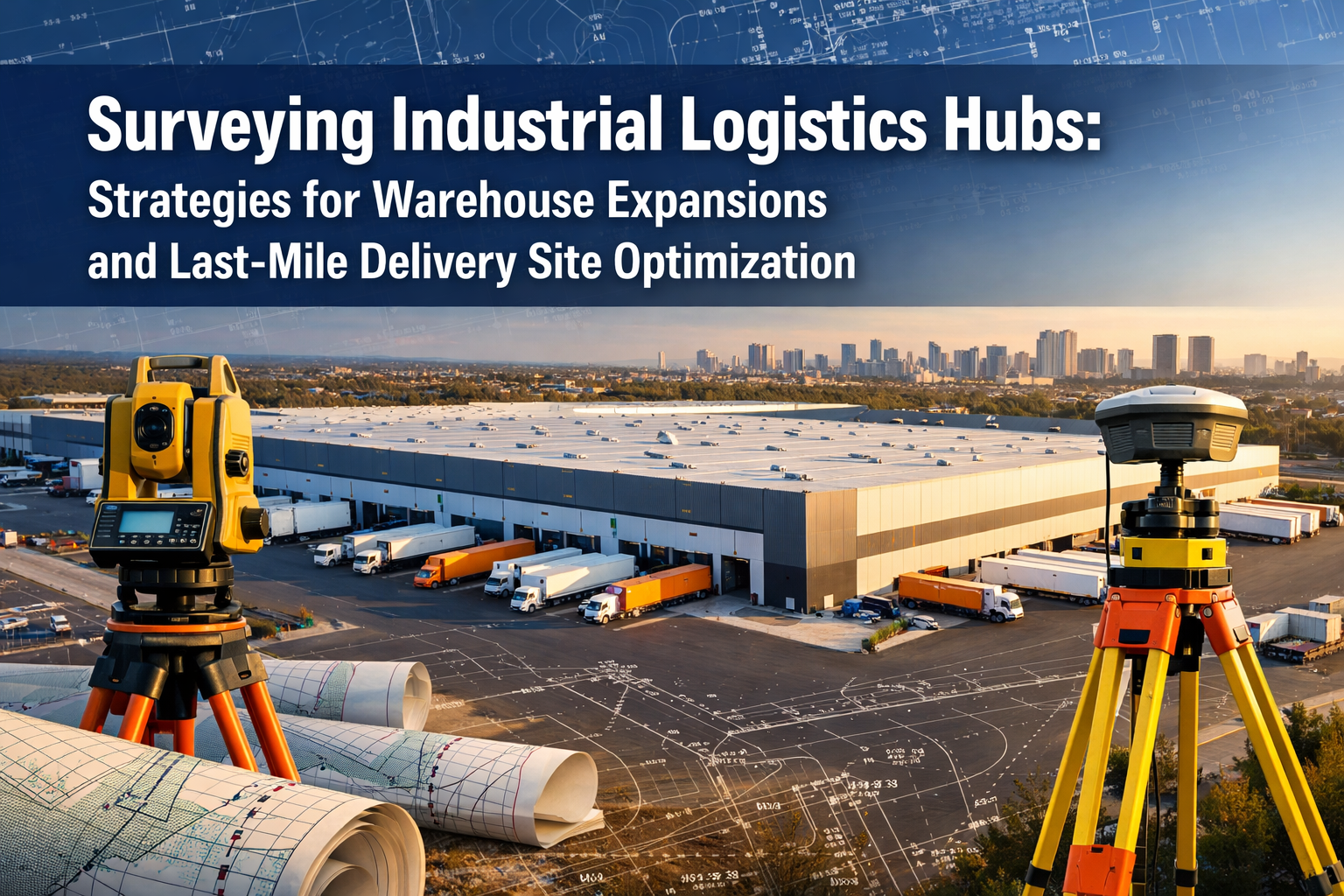 Surveying Industrial Logistics Hubs: Strategies for Warehouse Expansions and Last-Mile Delivery Site Optimization
