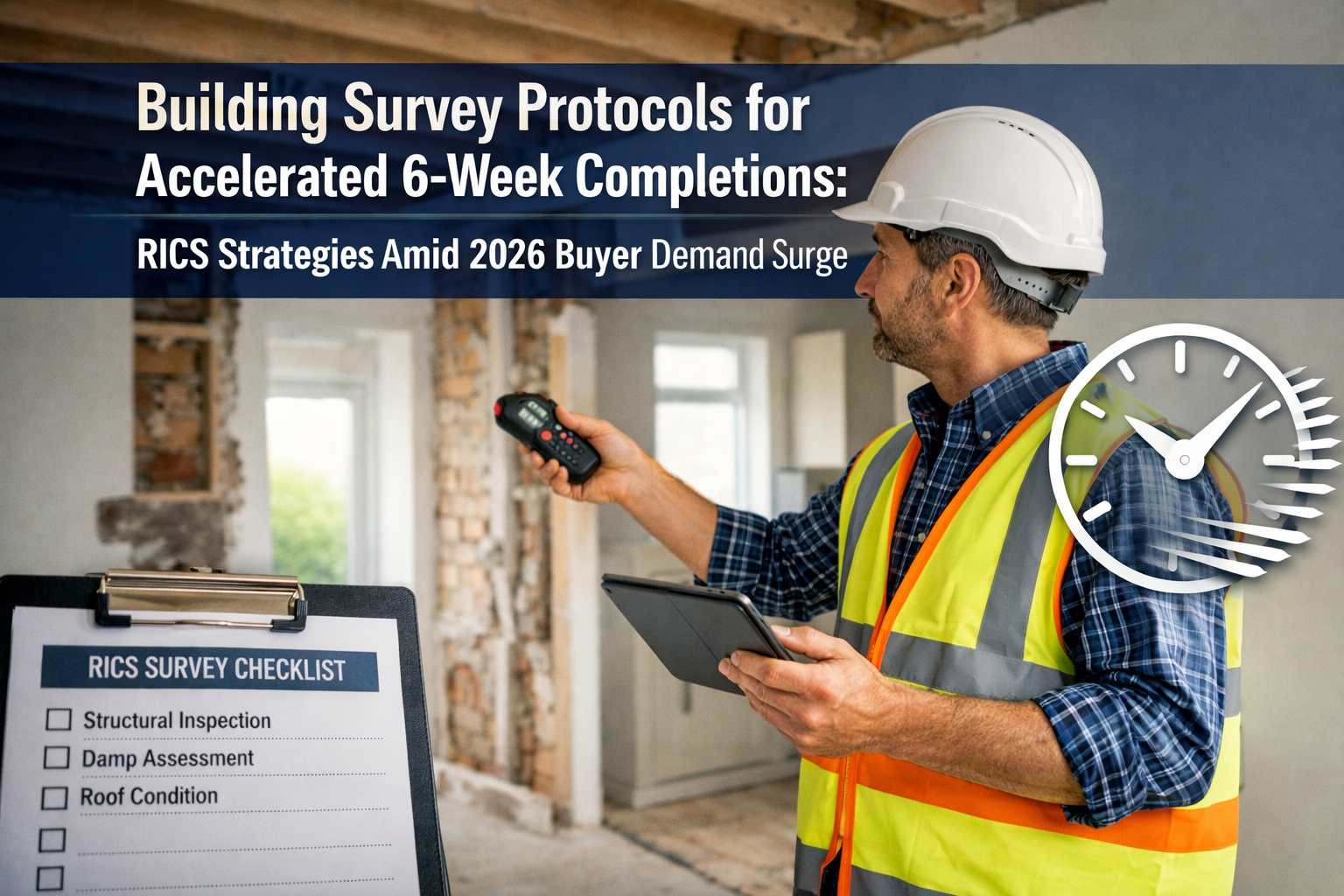Building Survey Protocols for Accelerated 6-Week Completions: RICS Strategies Amid 2026 Buyer Demand Surge