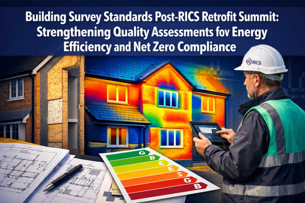 Building Survey Standards Post-RICS Retrofit Summit: Strengthening Quality Assessments for Energy Efficiency and Net Zero Compliance