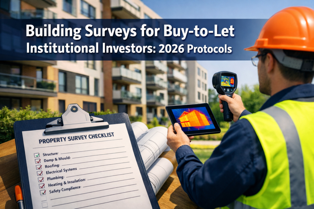 Building Surveys for Buy-to-Let Institutional Investors: 2026 Protocols in a Recovering Rental Market