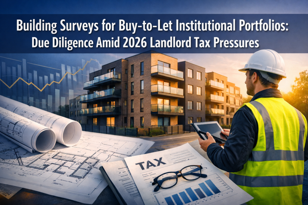 Building Surveys for Buy-to-Let Institutional Portfolios: Due Diligence Amid 2026 Landlord Tax Pressures