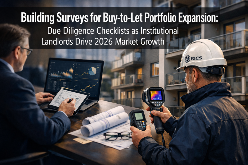 Building Surveys for Buy-to-Let Portfolio Expansion: Due Diligence Checklists as Institutional Landlords Drive 2026 Market Growth