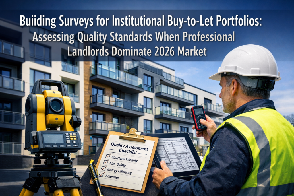 Building Surveys for Institutional Buy-to-Let Portfolios: Assessing Quality Standards When Professional Landlords Dominate 2026 Market