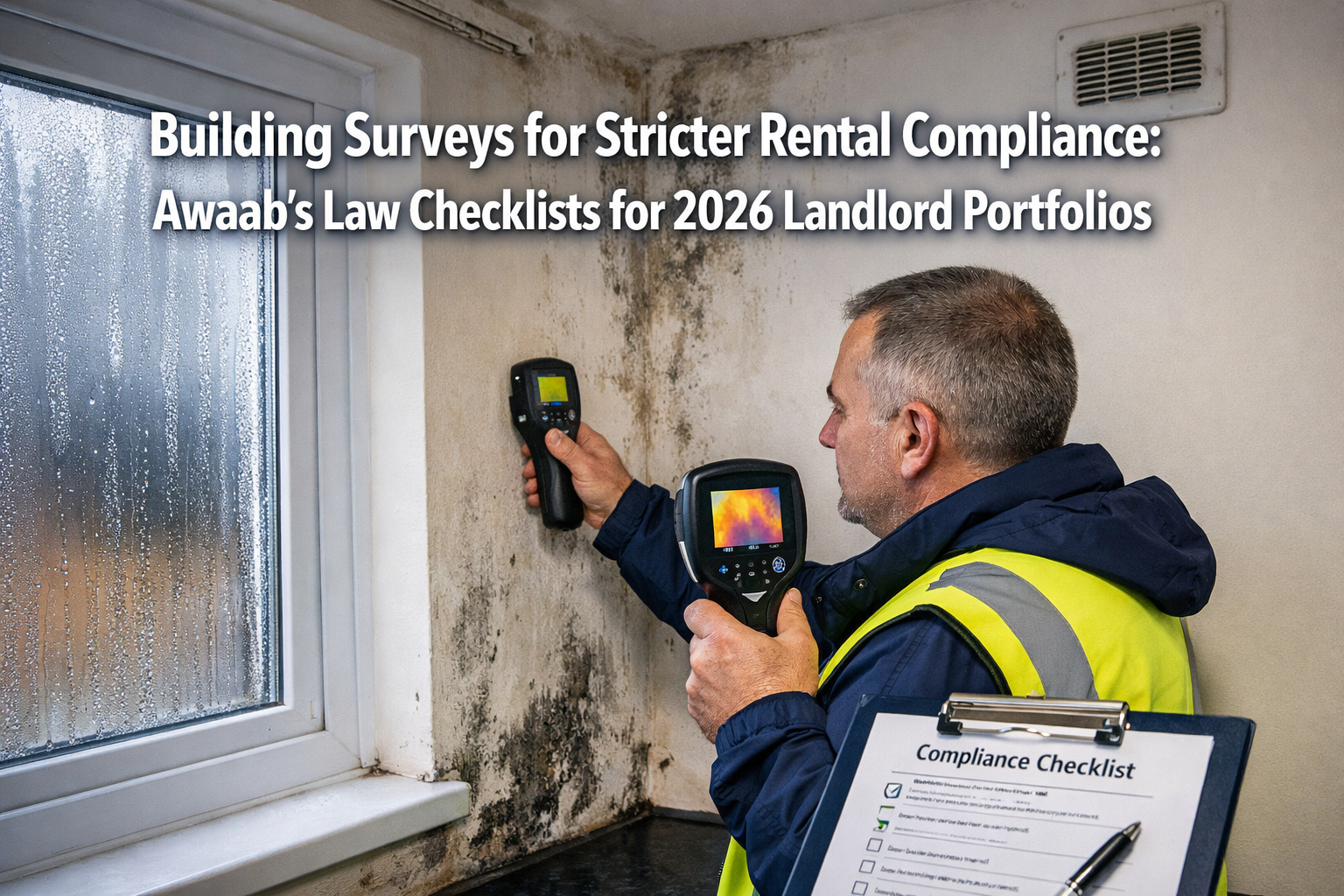 Building Surveys for Stricter Rental Compliance: Awaab’s Law Checklists for 2026 Landlord Portfolios