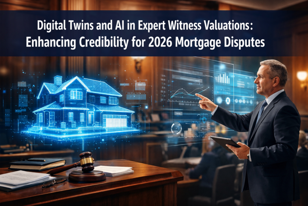Digital Twins and AI in Expert Witness Valuations: Enhancing Credibility for 2026 Mortgage Disputes