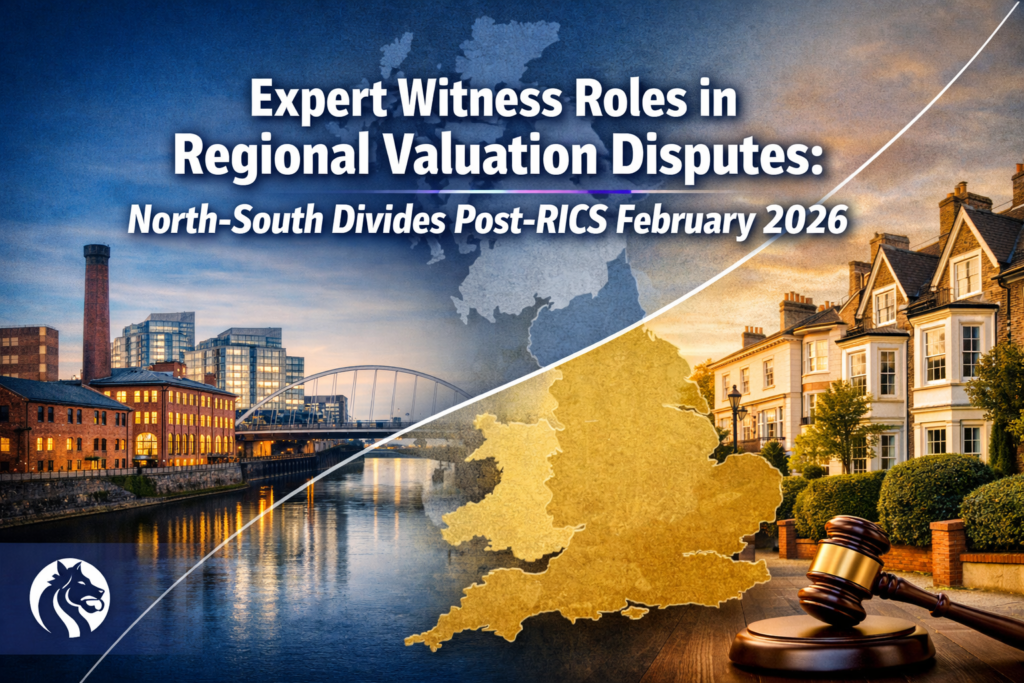 Expert Witness Roles in Regional Valuation Disputes: North-South Divides Post-RICS February 2026
