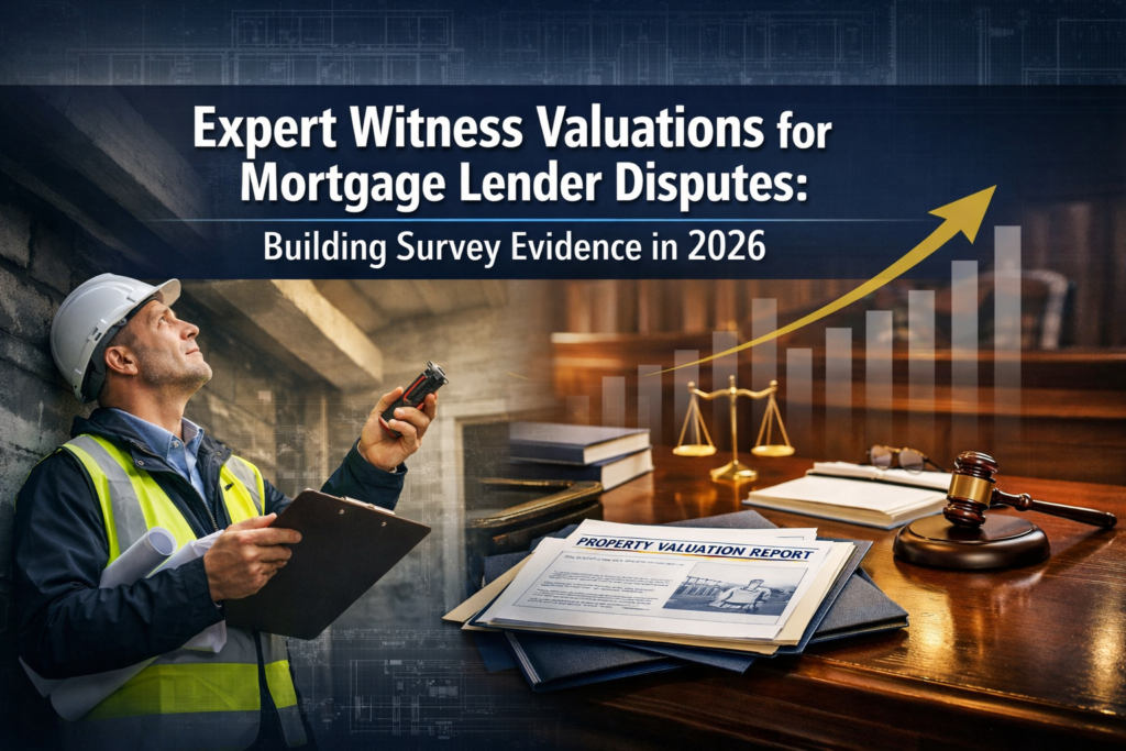 Expert Witness Valuations for Mortgage Lender Disputes: Building Survey Evidence in 2026's Rising Transaction Volume
