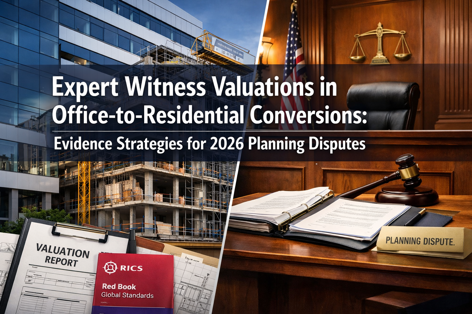 Expert Witness Valuations in Office-to-Residential Conversions: Evidence Strategies for 2026 Planning Disputes