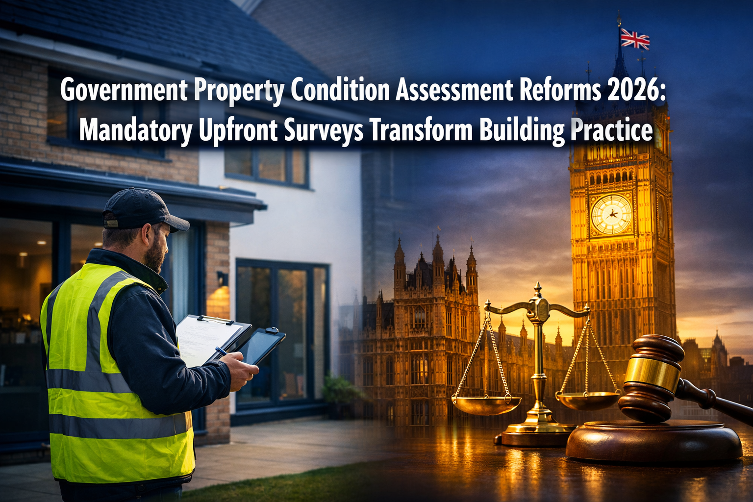 Government Property Condition Assessment Reforms 2026: How Mandatory Upfront Surveys Will Transform Building Survey Practice