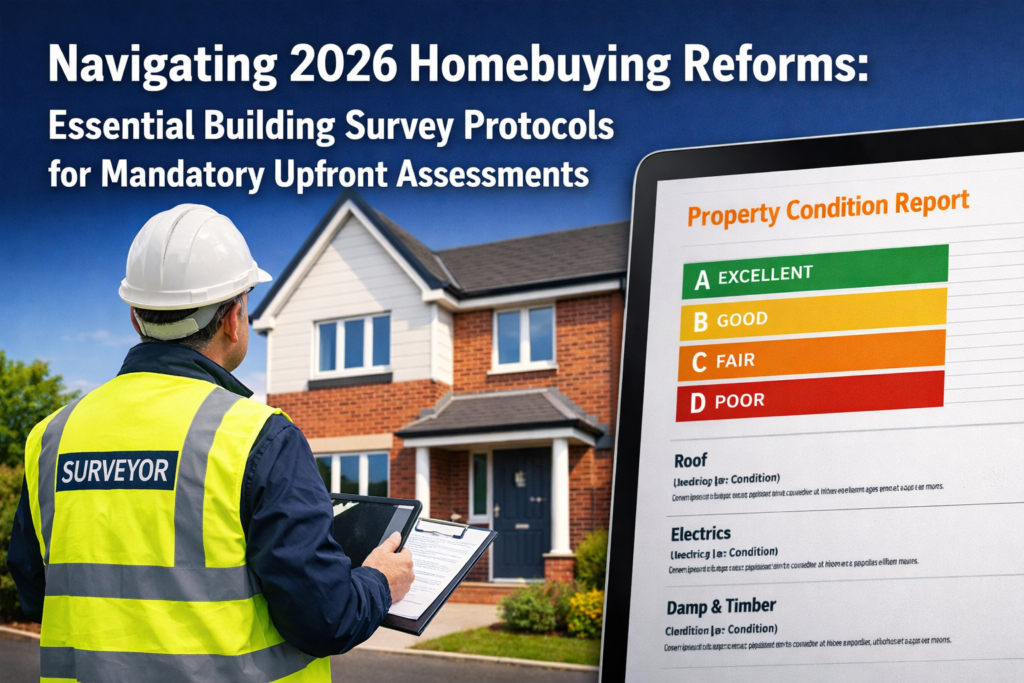 Navigating 2026 Homebuying Reforms: Essential Building Survey Protocols for Mandatory Upfront Assessments