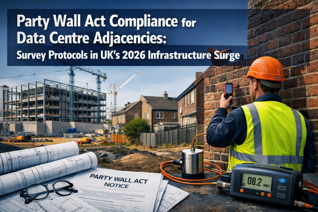 Party Wall Act Compliance for Data Centre Adjacencies: Survey Protocols in UK's 2026 Infrastructure Surge
