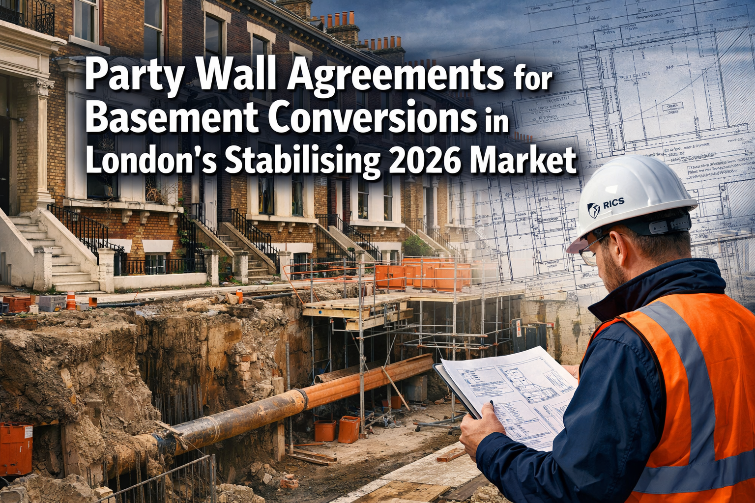 Party Wall Agreements for Basement Conversions in London's Stabilising 2026 Market