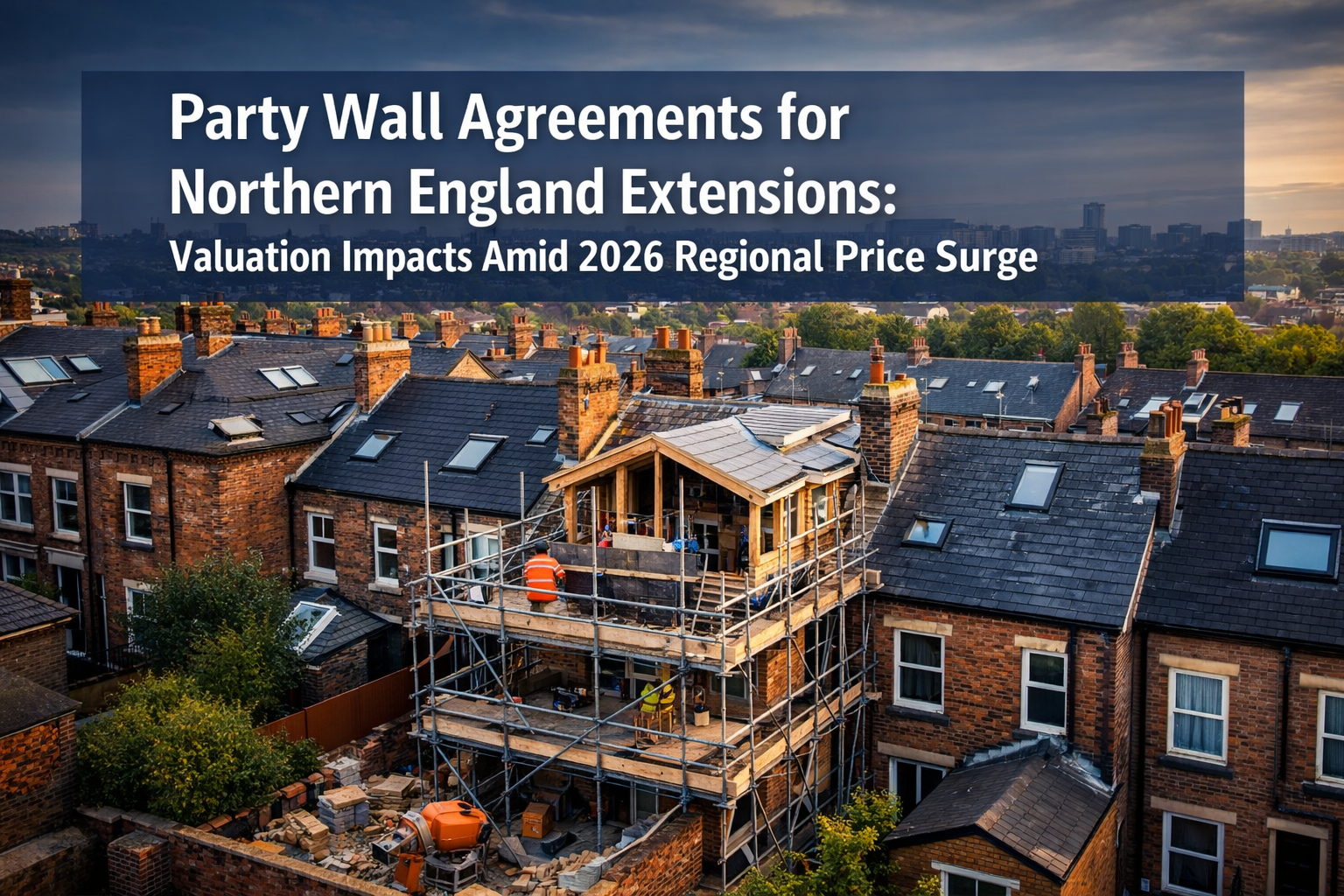 Party Wall Agreements for Northern England Extensions: Valuation Impacts Amid 2026 Regional Price Surge