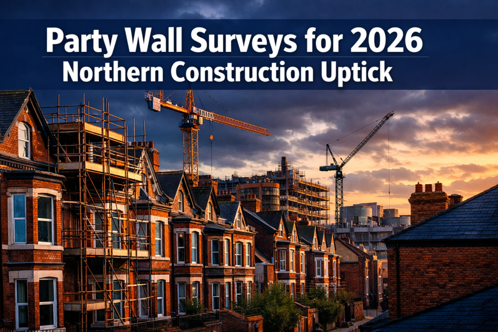 Party Wall Surveys for 2026 Northern Construction Uptick: Managing Neighbour Disputes in North West and North England Booms