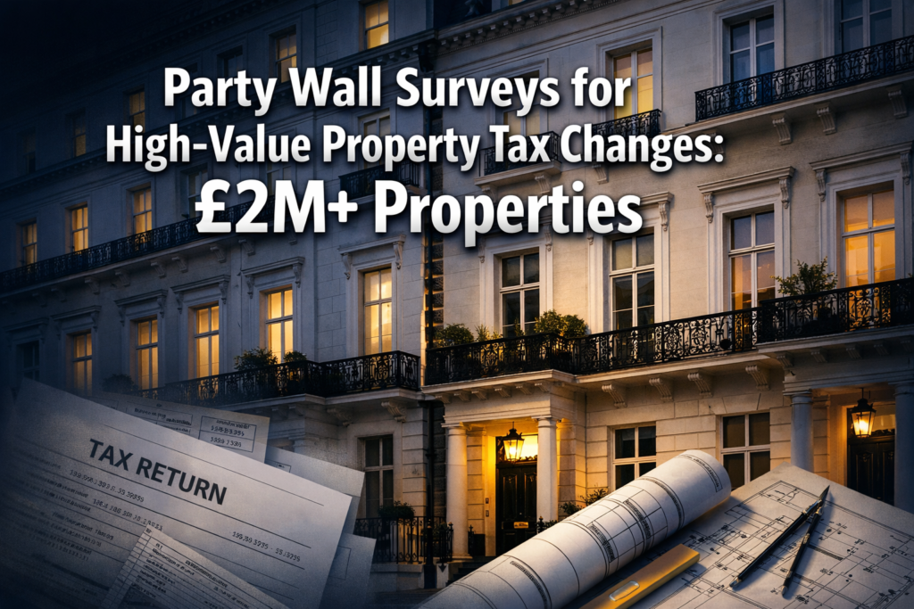 Party Wall Surveys for High-Value Property Tax Changes: Navigating Awards When Homes Over £2M Face New Fees