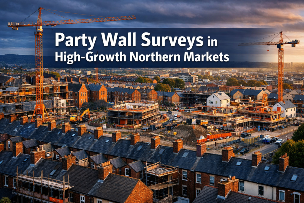 Party Wall Surveys for Rapid Build-Out in High-Growth Northern Markets: Managing Agreements When Development Activity Accelerates