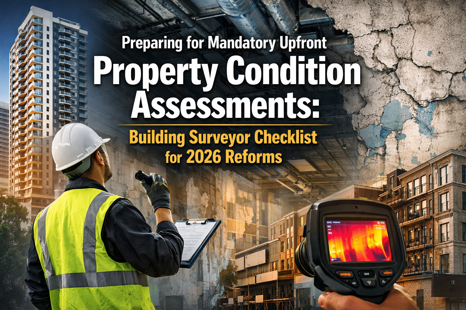 Preparing for Mandatory Upfront Property Condition Assessments: Building Surveyor Checklist for 2026 Reforms