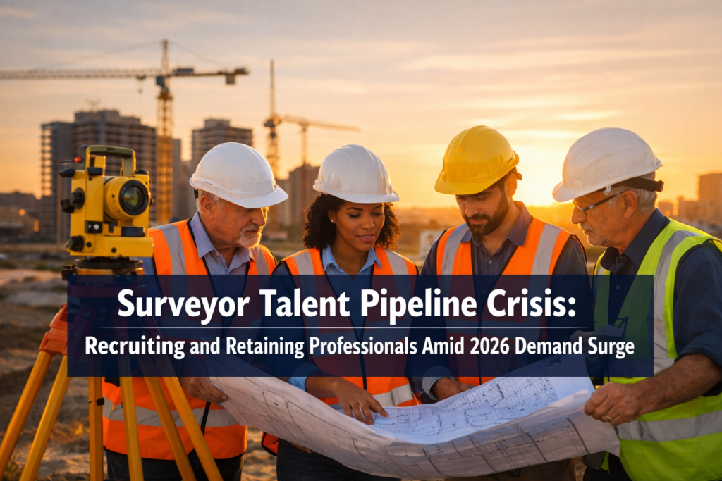 Surveyor Talent Pipeline Crisis: Recruiting and Retaining Professionals Amid 2026 Demand Surge