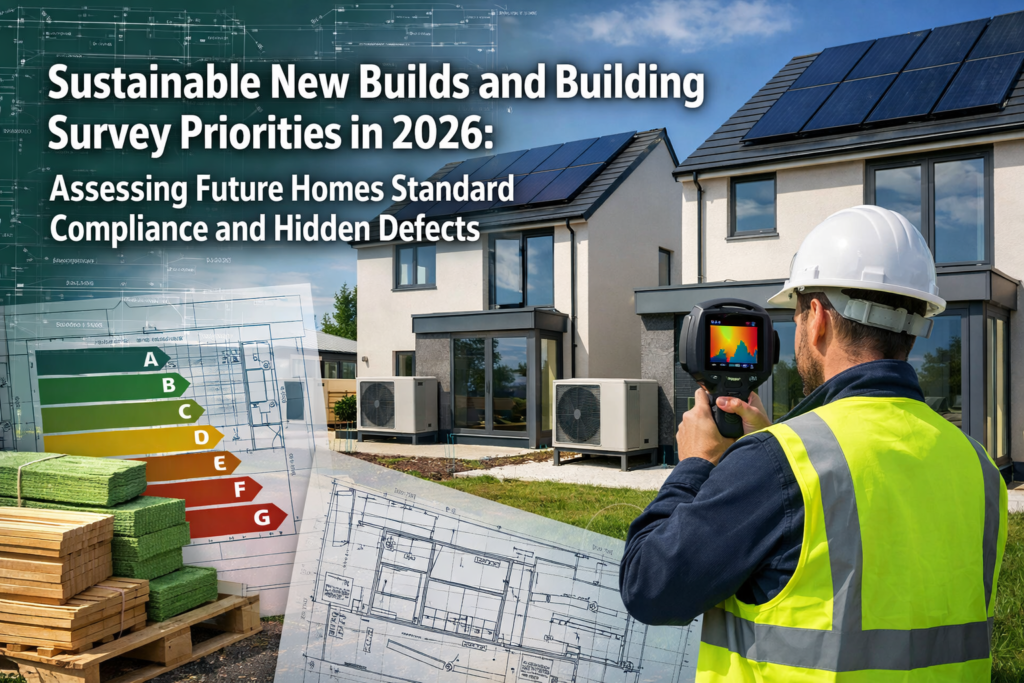 Sustainable New Builds and Building Survey Priorities in 2026: Assessing Future Homes Standard Compliance and Hidden Defects