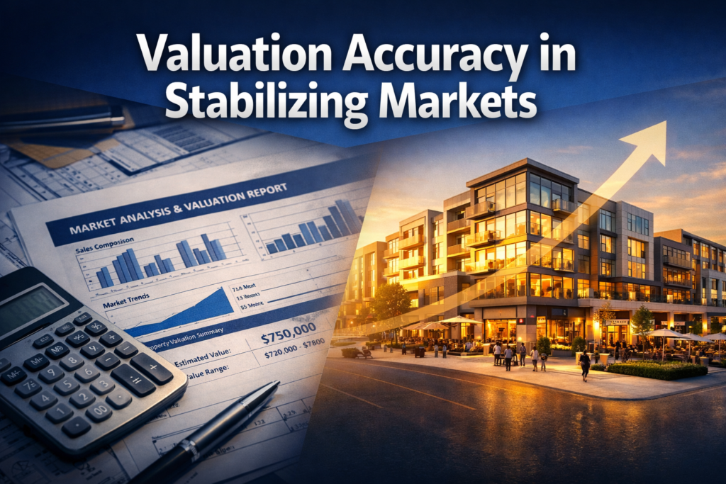 Valuation Accuracy in Stabilizing Markets: How Surveyors Adjust Assessments When Price Momentum Remains Subdued but Sentiment Strengthens