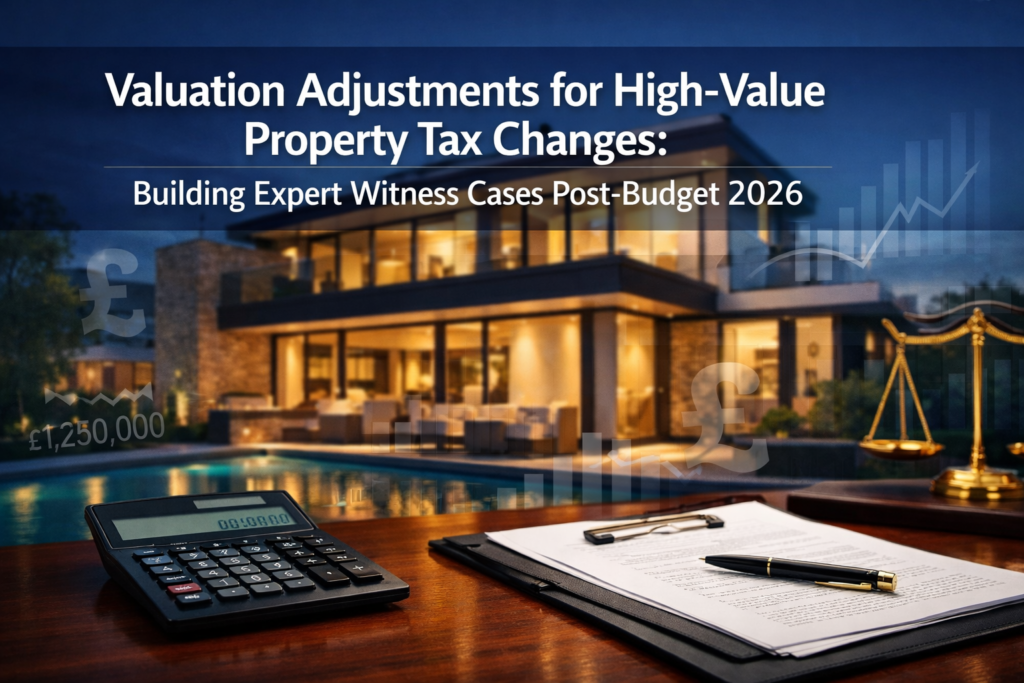 Valuation Adjustments for High-Value Property Tax Changes: Building Expert Witness Cases Post-Budget 2026