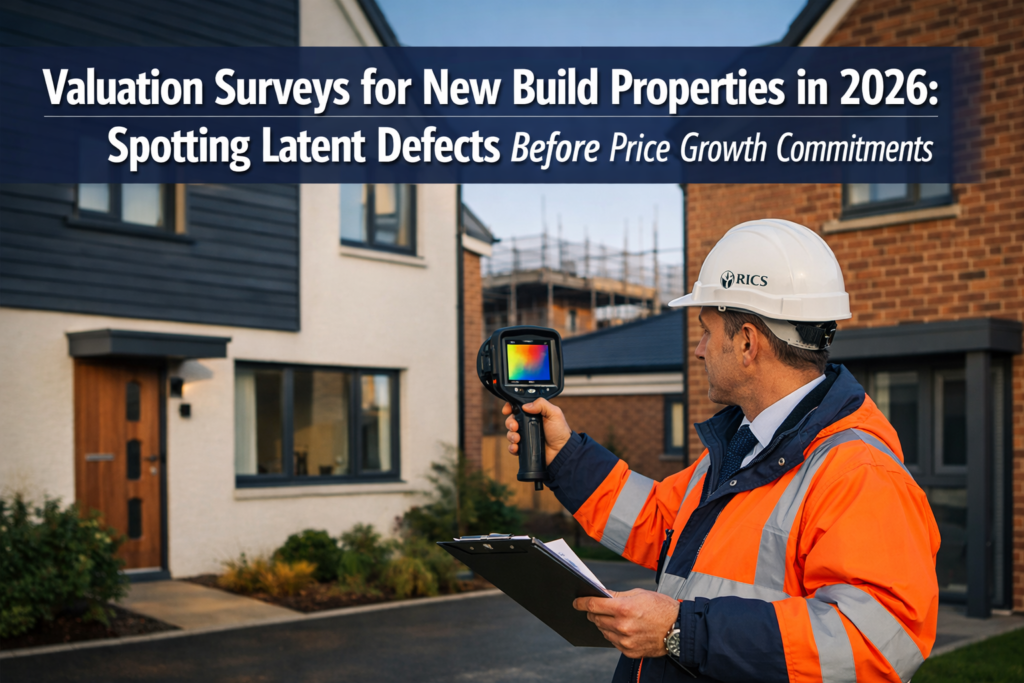 Valuation Surveys for New Build Properties in 2026: Spotting Latent Defects Before Price Growth Commitments