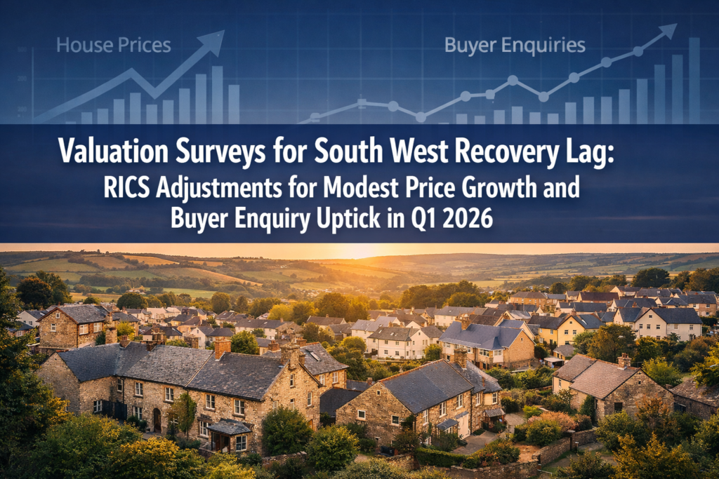 Valuation Surveys for South West Recovery Lag: RICS Adjustments for Modest Price Growth and Buyer Enquiry Uptick in Q1 2026