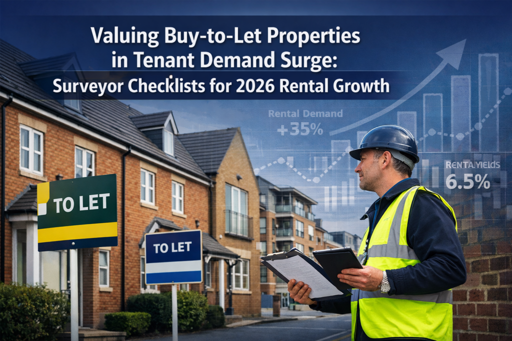 Valuing Buy-to-Let Properties in Tenant Demand Surge: Surveyor Checklists for 2026 Rental Growth
