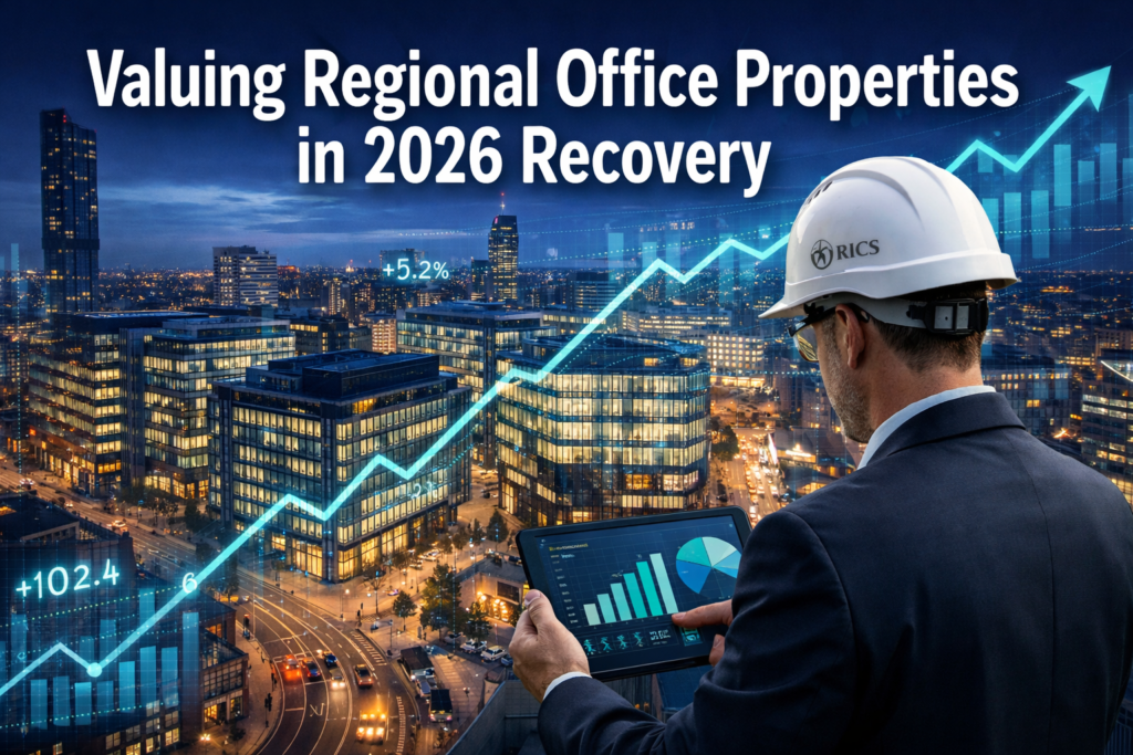 Valuing Regional Office Properties in 2026 Recovery: RICS Adjustments for AI Demand and Rental Growth