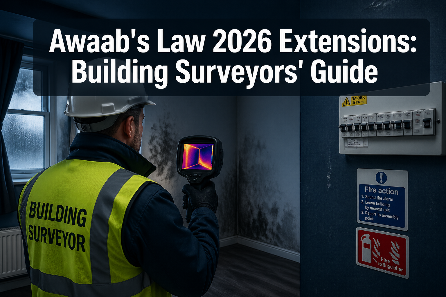 Awaab's Law 2026 Extensions: Building Surveyors' Guide to Assessing Excess Cold, Fire, and Electrical Hazards in PRS Properties