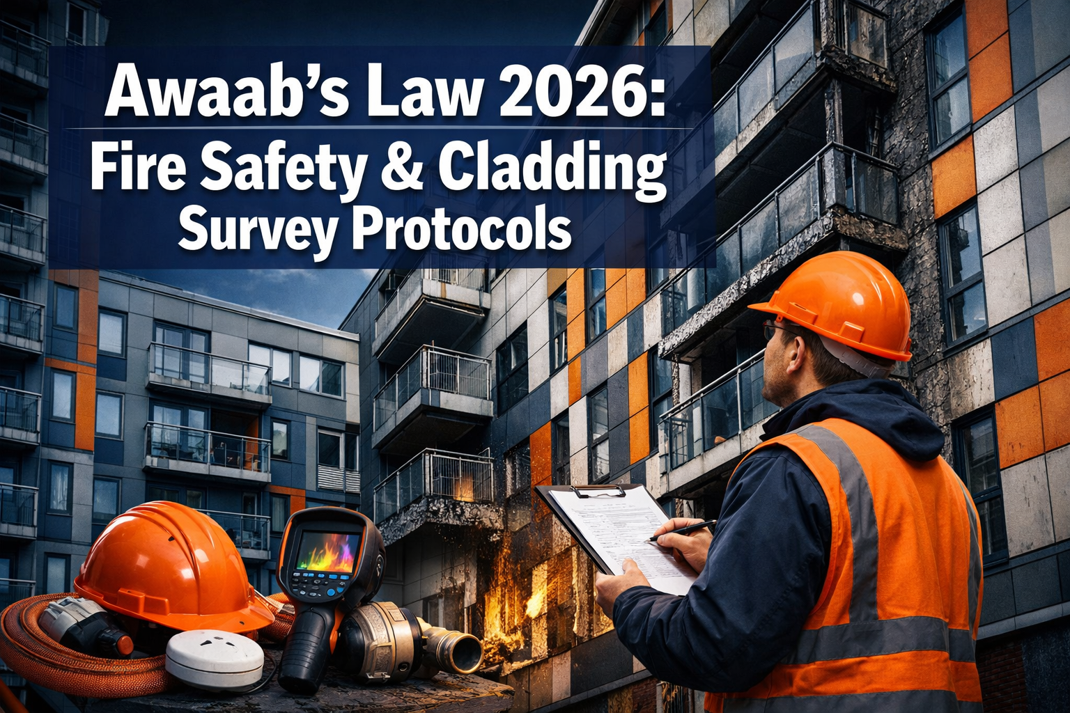 Awaab’s Law 2026 Fire Safety Extensions: Building Survey Protocols for Cladding Remediation in Multi-Occupancy Blocks
