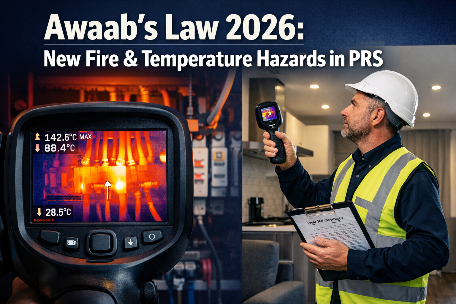 Awaab’s Law 2026 Hazard Expansions: Level 3 Building Survey Protocols for Excess Temperature and Fire Risks in PRS