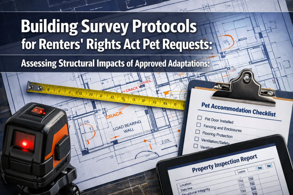 Building Survey Protocols for Renters' Rights Act Pet Requests: Assessing Structural Impacts of Approved Adaptations