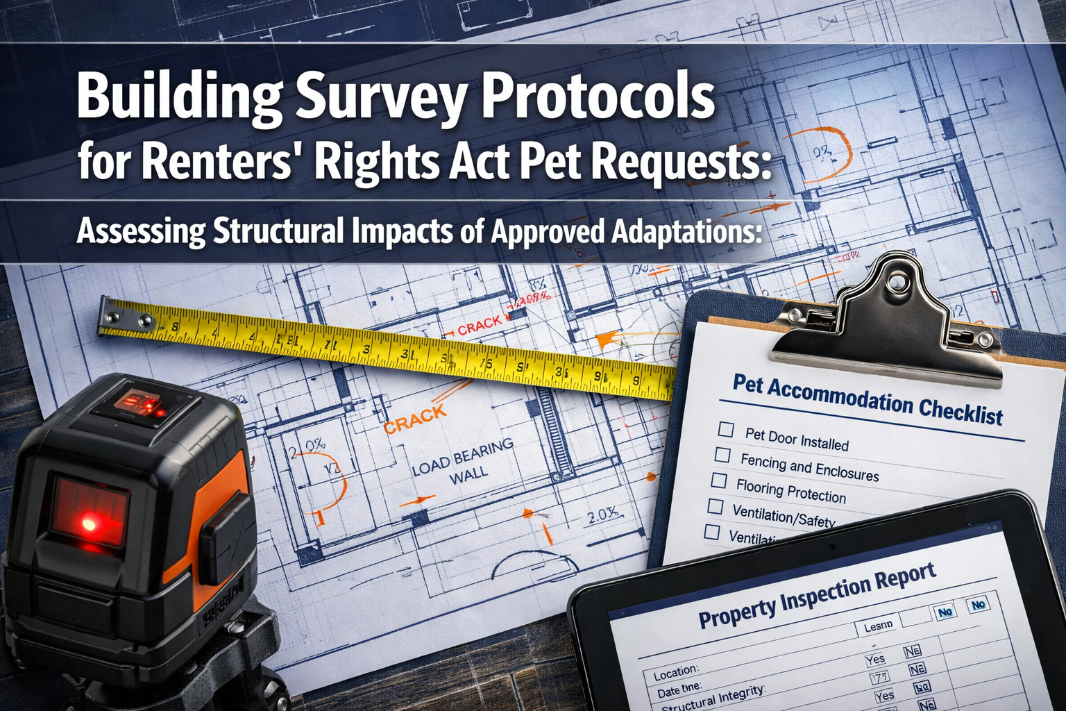 Building Survey Protocols for Renters' Rights Act Pet Requests: Assessing Structural Impacts of Approved Adaptations