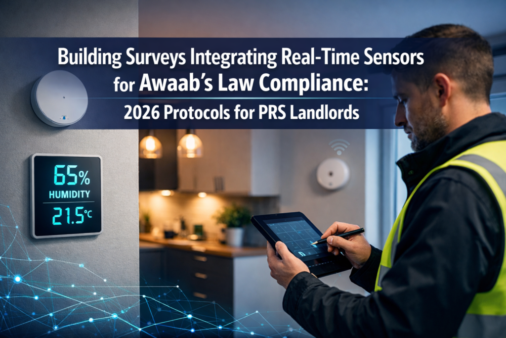 Building Surveys Integrating Real-Time Sensors for Awaab’s Law Compliance: 2026 Protocols for PRS Landlords